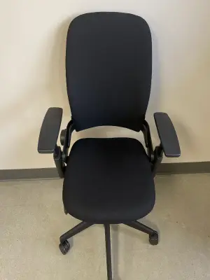 Refurbished Black Steelcase Leap V2 at Peach State Office Furniture, Atlanta