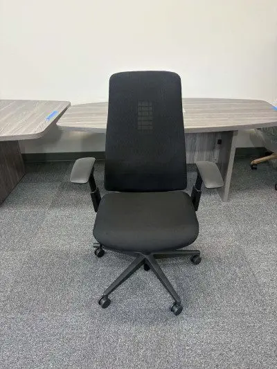 Black Haworth Fern ergonomic office chairs at Peach State Office Furniture, Atlanta